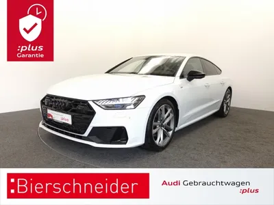 Audi AUDI A7 Sportback 45 TFSI qu. S tronic line LASER B&O HEAD-UP VIRTUAL AHK ACC NAVI LEDER CONNECT 5-J-GARANTIE im Auto Abo von Null-Leasing