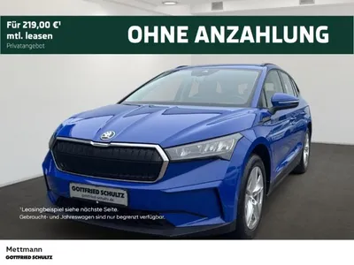 Skoda Skoda Enyaq 50 Loft LED NAVI KAMERA PDC ALU ZV im Leasing von Null-Leasing