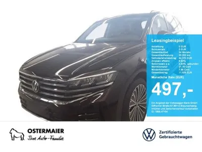 VW Volkswagen Touareg ELEGANCE 3.0TDI NP.108T ACC.5J-G.AHK.STHZG.AREA-VIEW.NAVI.HD-MATRIX im Auto Abo von LeasingMarkt.de