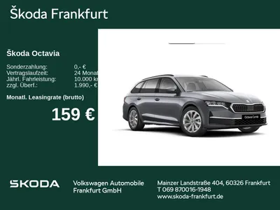Skoda Skoda Octavia Combi Selection 2,0 TDI Navi/ Fahrassist im Leasing von Null-Leasing