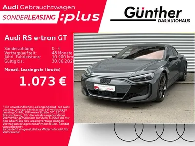 Audi Audi RS e-tron GT performance +AKTIVFAHRWERK+ALLRADLE im Leasing von Null-Leasing