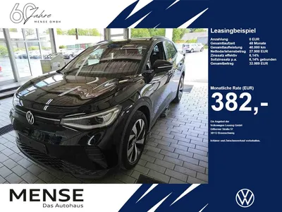 VW Volkswagen ID.4 ID.4 Pro Performance IQ.Light Matrix AHK LM im Leasing von Null-Leasing