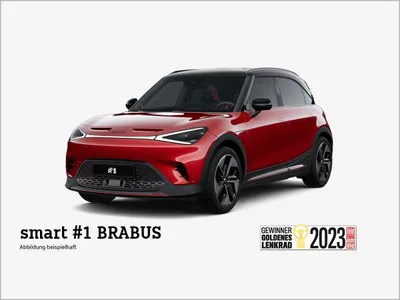 Smart smart #1 BRABUS❗️inkl. 6.000€ E-Prämie Anzahlung¹❗️(Allrad/Wärmepumpe/Ambient/Head-up/Soundsystem/Pano/LED+) im Leasing von LeasingMarkt.de