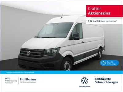 VW Volkswagen Crafter 35 Kasten mittel neues Modell PDC Kamera im Auto Abo von LeasingMarkt.de