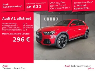 Audi Audi A1 allstreet 25 TFSI LED Navi Tempomat PDC Sitheizung im Auto Abo von LeasingMarkt.de