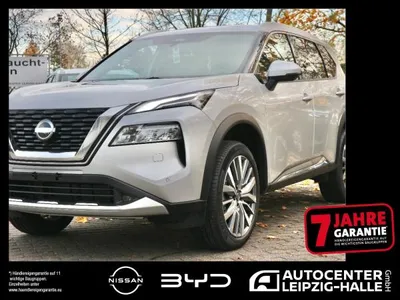 Nissan Nissan X-Trail 1.5 MHEV TEKNA+ ACC+LED+Navi+Pano+SD+SHZ im Leasing von LeasingMarkt.de