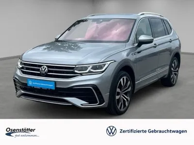 VW Volkswagen Tiguan Allspace 2,0 TDI R-Line 4M Matrix AHK Pano Kamera im Auto Abo von LeasingMarkt.de