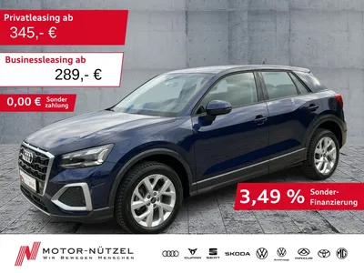 Audi Audi Q2 35 TFSI S-TR ADVANCED MATRIX+NAVI+PDC+ACC+AHK im Auto Abo von Null-Leasing
