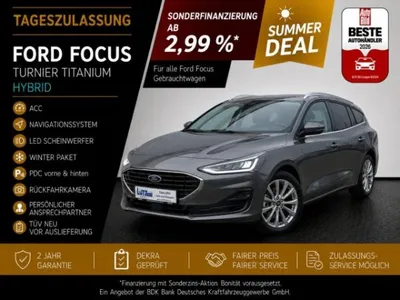 Ford Ford Focus Turnier Titanium Hybrid ACC Navi LED Wipa PDC Kamera im Leasing von LeasingMarkt.de