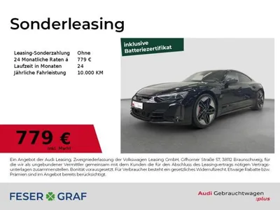 Audi Audi RS e-tron GT Night-View HUD 360° Laser B&O Pano im Leasing von LeasingMarkt.de