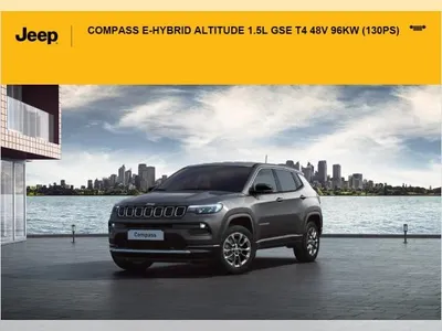 Jeep Jeep Compass Altitude MildHybrid Sonderleasing Allwetter, Kamera, SHZ, ACC im Auto Abo von LeasingMarkt.de