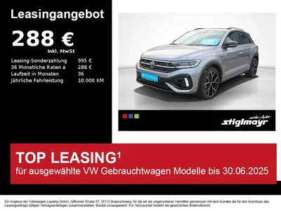 VW VW T-Roc R 4Motion 2.0 TSI DSG +PANO+ im Auto Abo von Null-Leasing
