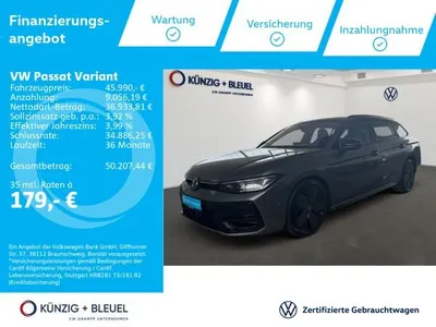 VW Volkswagen Passat Variant R-Line KAM*AHK*MATRIX*Carplay*DSG im Auto Abo von LeasingMarkt.de