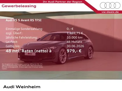 Audi Audi RS5 RS 5 Avant tiptronic Klima NAVI LED im Leasing von LeasingMarkt.de