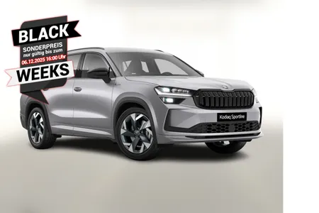 Skoda Kodiaq Sportl AHK Matrix Nav Kessy ACC SunS SHZ Auto-Abo privat im Auto Abo von Autohaus Tabor