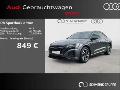 Audi Audi Q8 Sportback e-tron 55 S line quattro HUD Matrix im Auto Abo von LeasingMarkt.de