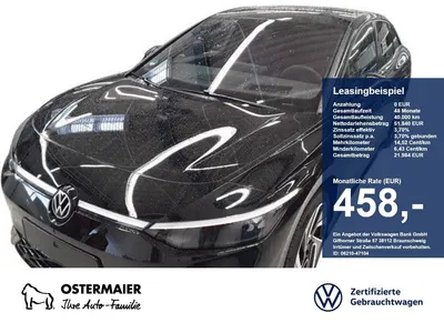 VW Volkswagen ID.7 GTX 340PS 4M NP.80T ACC.5J-G.AÄRMEPUMPE.AHK im Leasing von Null-Leasing