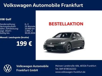 VW Volkswagen Golf VIII R-Line (150 PS) I  Top Deal im Leasing von Null-Leasing