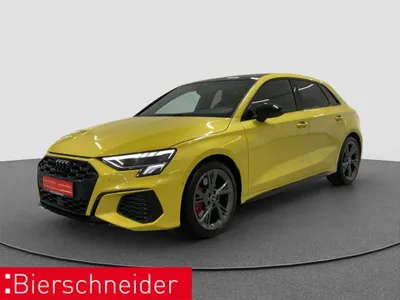 Audi Audi S3 Sportback TFSI Black PANO LED NAVI SHZ im Leasing von Null-Leasing