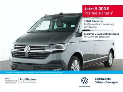 VW Volkswagen T6.1 California Ocean Edition 4Motion DSG AHK Navi im Auto Abo von LeasingMarkt.de
