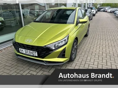 Hyundai Hyundai i20 SOFORT VERFÜGBAR-Rückfahrkamera✔️Navi✔️Sitz- und Lenkradheiz✔️LED✔️❗️EXKLUSIV FÜR PFLEGE-UND MED. DI im Leasing von LeasingMarkt.de