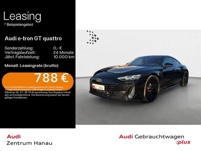 Audi Audi e-tron GT S quattro*HUD*NAVI-PLUS*LASER*PANO*B&O im Auto Abo von Null-Leasing