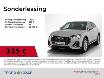 Audi Audi Q3 Sportback 35 TFSI S line S tronic Virtual/18` im Leasing von LeasingMarkt.de