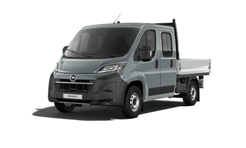 Opel Opel Movano Opel Movano Pritschenwagen Doppelkabine L3 3.5t verstärkt 2.2 BlueHDi 180 132 kW (180 PS) 8-Gang Automatikgetriebe im Auto Abo von Faaren