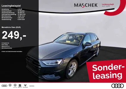Audi Audi A4 Avant Sonderleasing 40 TDI S tronic Black LM1 im Leasing von Null-Leasing