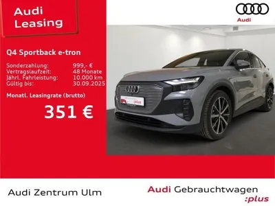 Audi Audi Q4 e-tron Q4 Sportback 45 e-tron AHK NAV+ E-KLAPPE im Auto Abo von LeasingMarkt.de