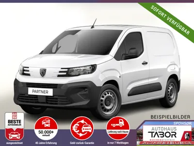 Peugeot Peugeot Partner L1 LED CarPlay E-Rad PDC Klima Temp DigC im Leasing von 9drive