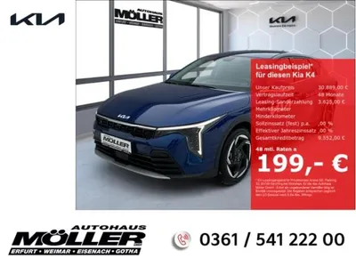 Kia Kia K4 Spirit 1.6T DCT7 Drive Sound 360° Kamera ACC 💥SOFORT💥 im Leasing von LeasingMarkt.de