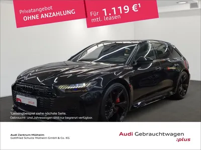 Audi Audi RS6 Avant 4.0 TFSI quattro Navi Pano Leder Keram im Leasing von Null-Leasing