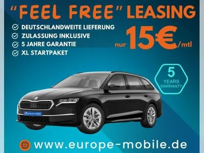 Skoda Skoda Octavia Combi SELECTION 2025 1.5 TSI mHEV 110kW DSG (UVP 47.452€/KW23/25) NAV/AHK/EASY.OPEN/ASSISTENZ/KAM/5J im Auto Abo von LeasingMarkt.de
