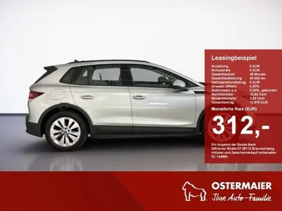 Skoda Skoda Elroq 50 Tour LED.AHK-Vorbereitung.SHZG.SMART.SignA.KESSY.SMARTLINK.DAB im Auto Abo von LeasingTime