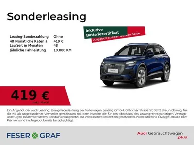 Audi Audi Q4 e-tron 45 e-tron im Leasing von LeasingMarkt.de