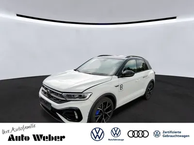 VW Volkswagen T-Roc R Navi Leder AHK Pano Akra DCC Matrix im Leasing von Null-Leasing