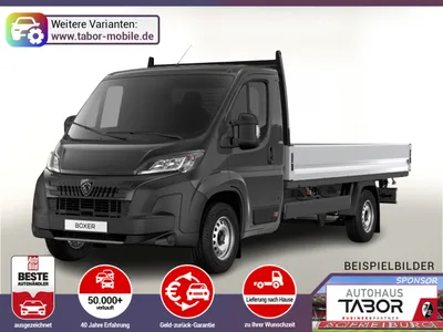 Peugeot Peugeot Boxer Pritsche 435 AT L4 AHK CarPlay VisibP ERad im Leasing von 9drive