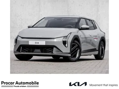 Kia Kia EV4 Earth 81.4 Wärmepumpe 360° Leder Design SOFO im Leasing von Null-Leasing