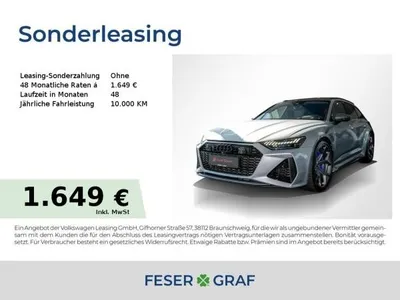 Audi Audi RS6 Av. perf. HD-Matrix/Dynamik+/B&Oadv./Standh. im Auto Abo von LeasingMarkt.de