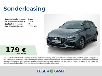 Hyundai Hyundai i30 N-LINE DCT NAVI LED SHZ LHZ CARPLAY KAMERA im Leasing von Null-Leasing