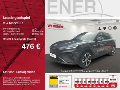 MG MG MARVEL R PERFORMANCE 4x4/TriMotor/665NM/BOSE/LED im Auto Abo von Mobile.de