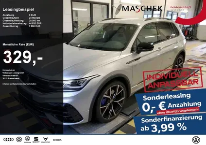 VW Volkswagen Tiguan R *Sonderleasing* *AKRAPOVIC* Black LM21 im Auto Abo von Null-Leasing