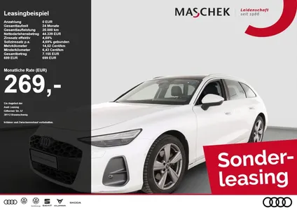 Audi Audi A6 Avant TDI S tronic AHK Pano 360° Matrix Memor im Leasing von Null-Leasing