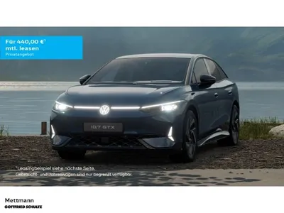 VW Volkswagen ID.7 GTX 250 kW 4M LED NAVI AHK KAMERA HUD WÄRME im Leasing von Null-Leasing