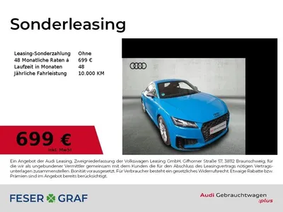 Audi Audi TTS Coupe TFSI S tronic B&O RFK Navi Matrix SHZ im Auto Abo von LeasingTime