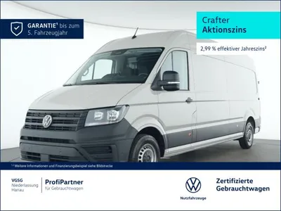 VW Volkswagen Crafter Kasten lang AHK Navi Kamera Sitzhzg. Klima im Leasing von LeasingMarkt.de
