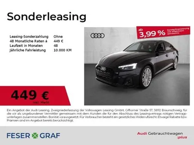 Audi Audi A5 Sportback 40 TFSI quattro S-Line S tronic im Auto Abo von LeasingMarkt.de