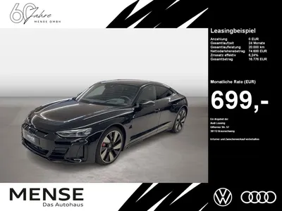 Audi Audi RS e-tron GT 440 kW Matrix HUD Laser Luft im Leasing von Null-Leasing