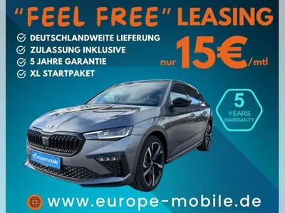 Skoda Skoda Scala Monte Carlo 1.5 TSI 110kW DSG (UVP 41.360€ /SOFORT) 5J.GARANTIE|PANO|MATRIX|NAV|ASSISTENZ.PLUS|KOMFO im Auto Abo von LeasingMarkt.de